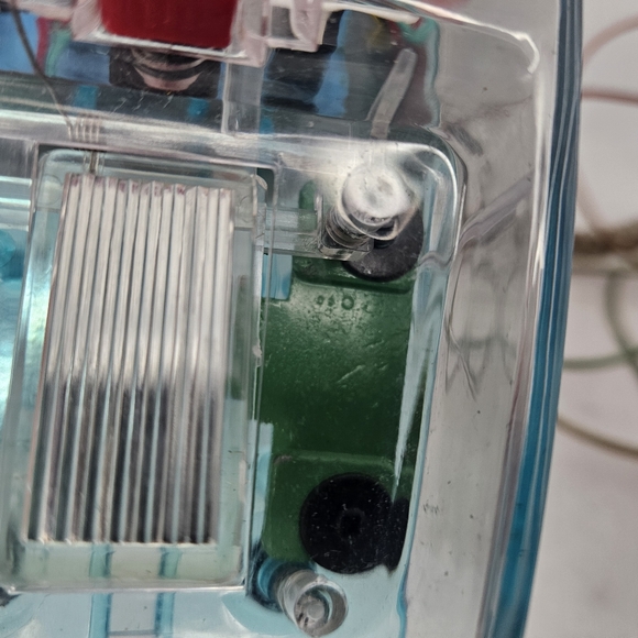 Vintage Unisonic 6900 1980's Clear See Through Push Button Phone Untested Broke? - Picture 12 of 12